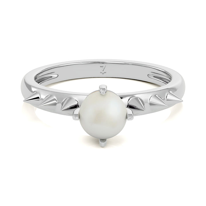 Spike Pearl Ring