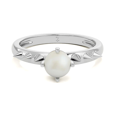 Spike Pearl Ring