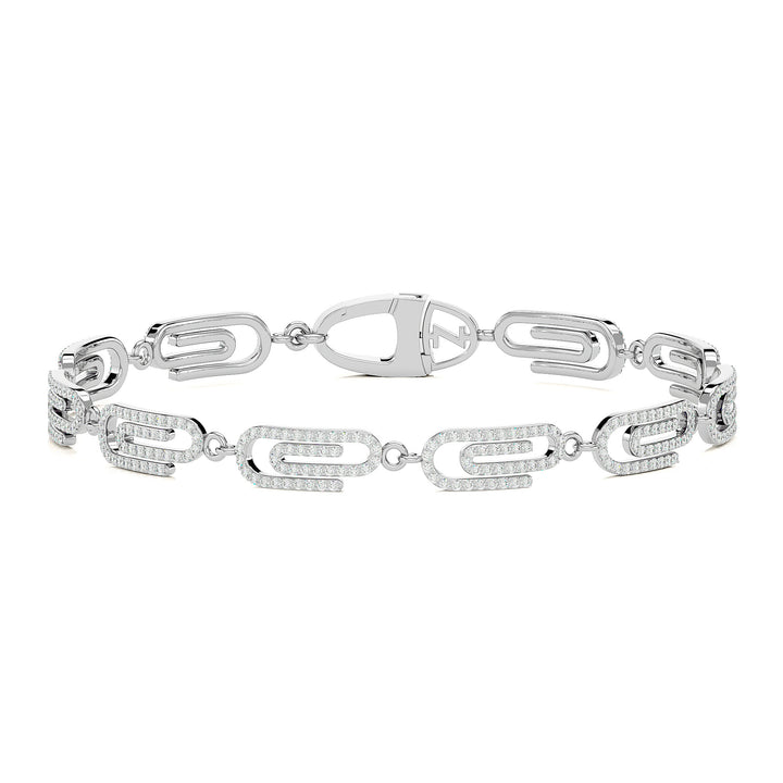 Small Paperclip Bracelet