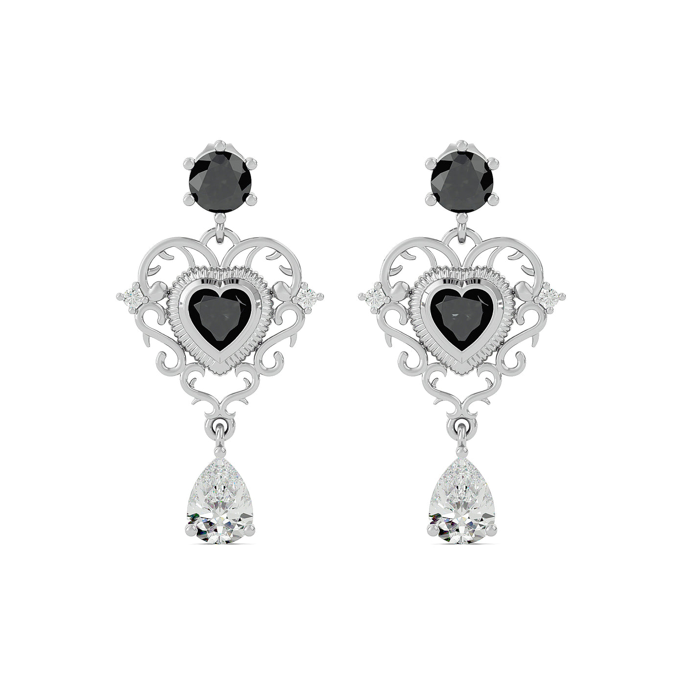 Midnight Love Earrings