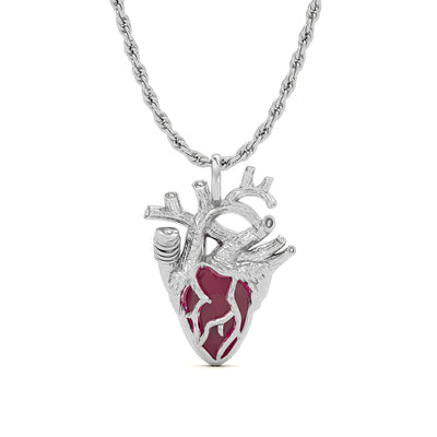 Human Heart Pendant