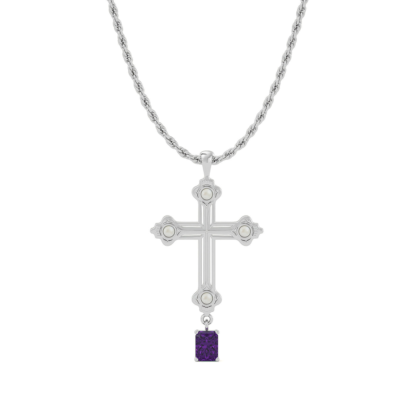 Victorian Cross Pendant