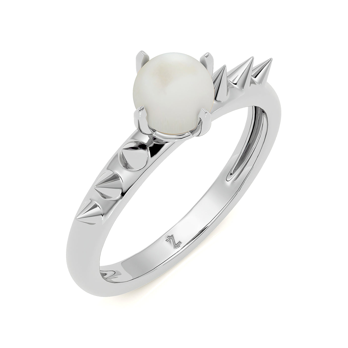 Spike Pearl Ring