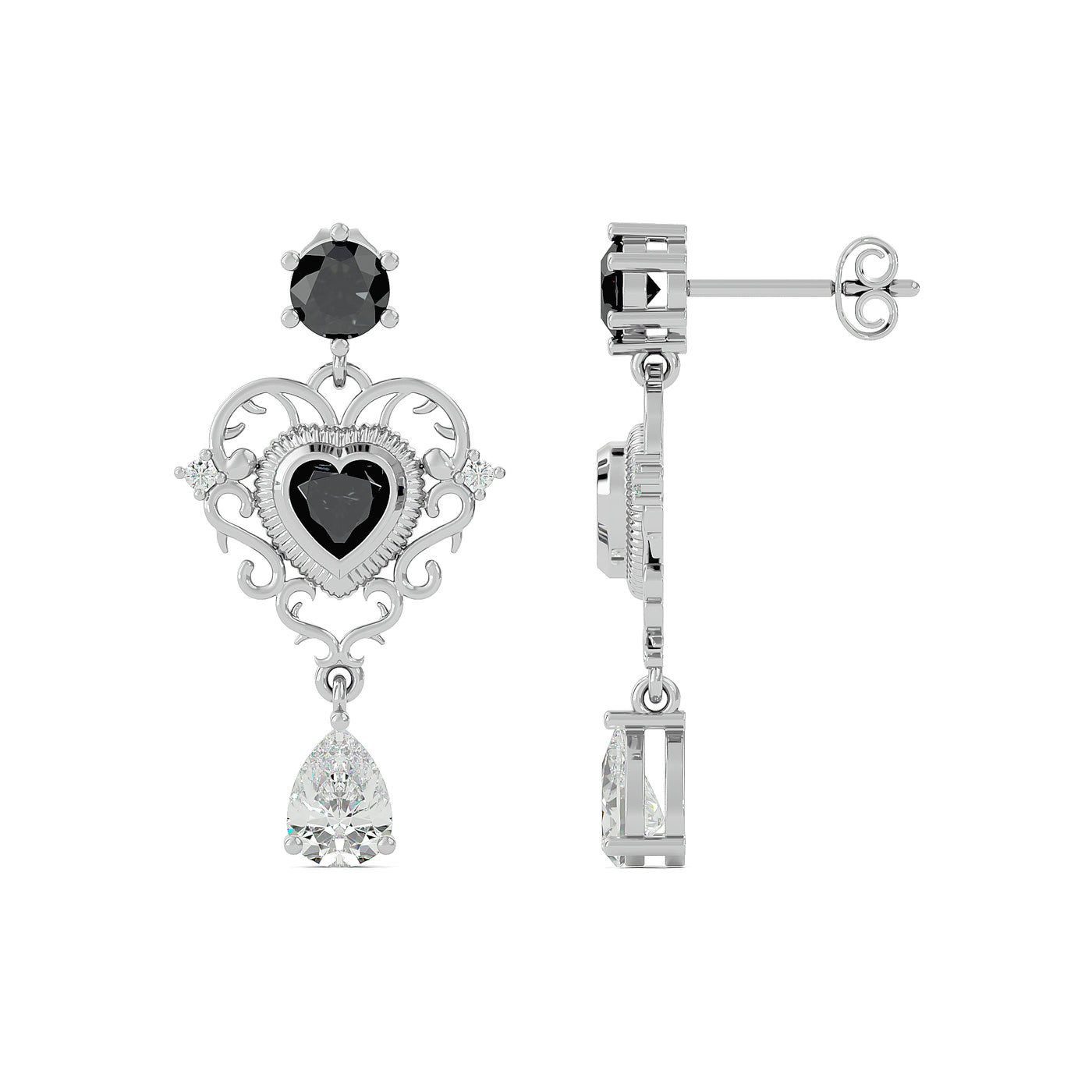 Midnight Love Earrings