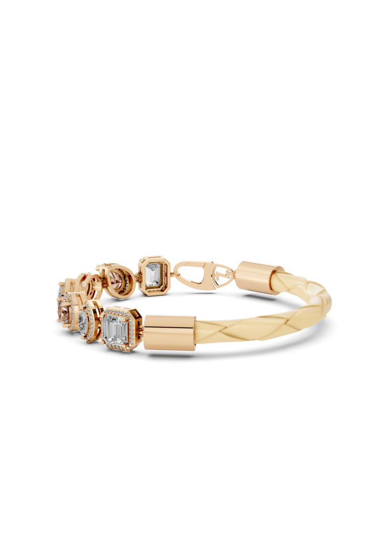 Beige Waves Bracelet
