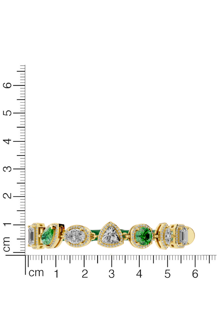 Green Waves Bracelet