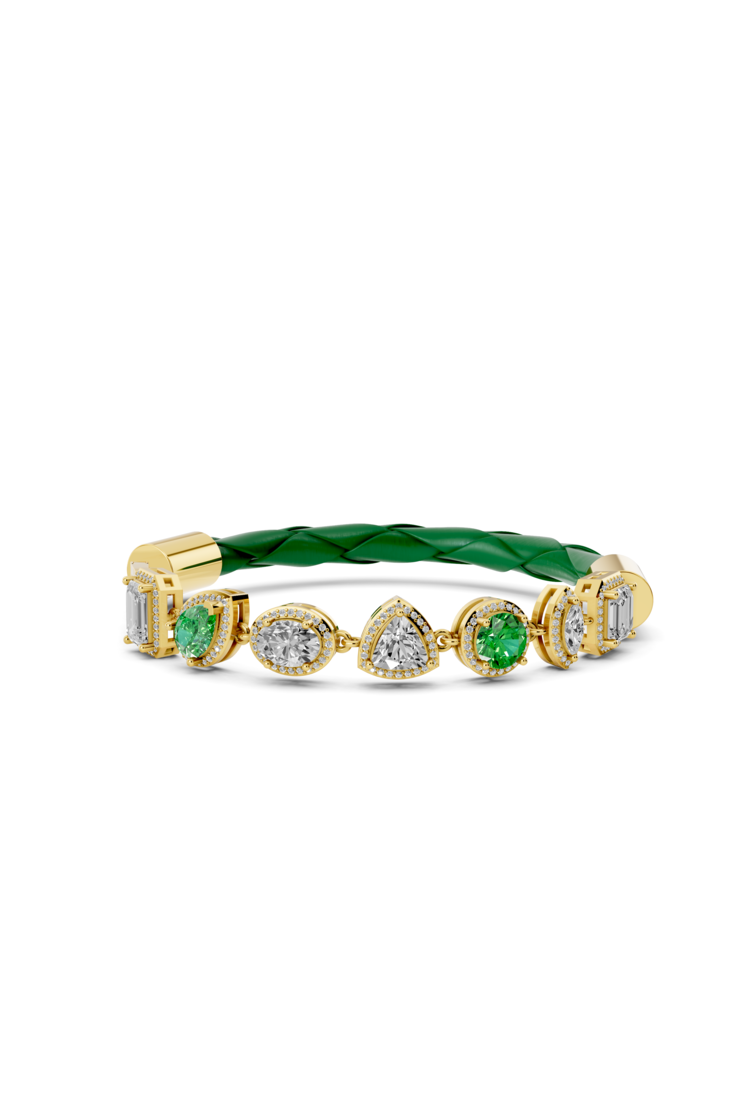 Green Waves Bracelet