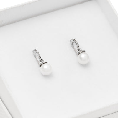 Hanging Pearl Earrings