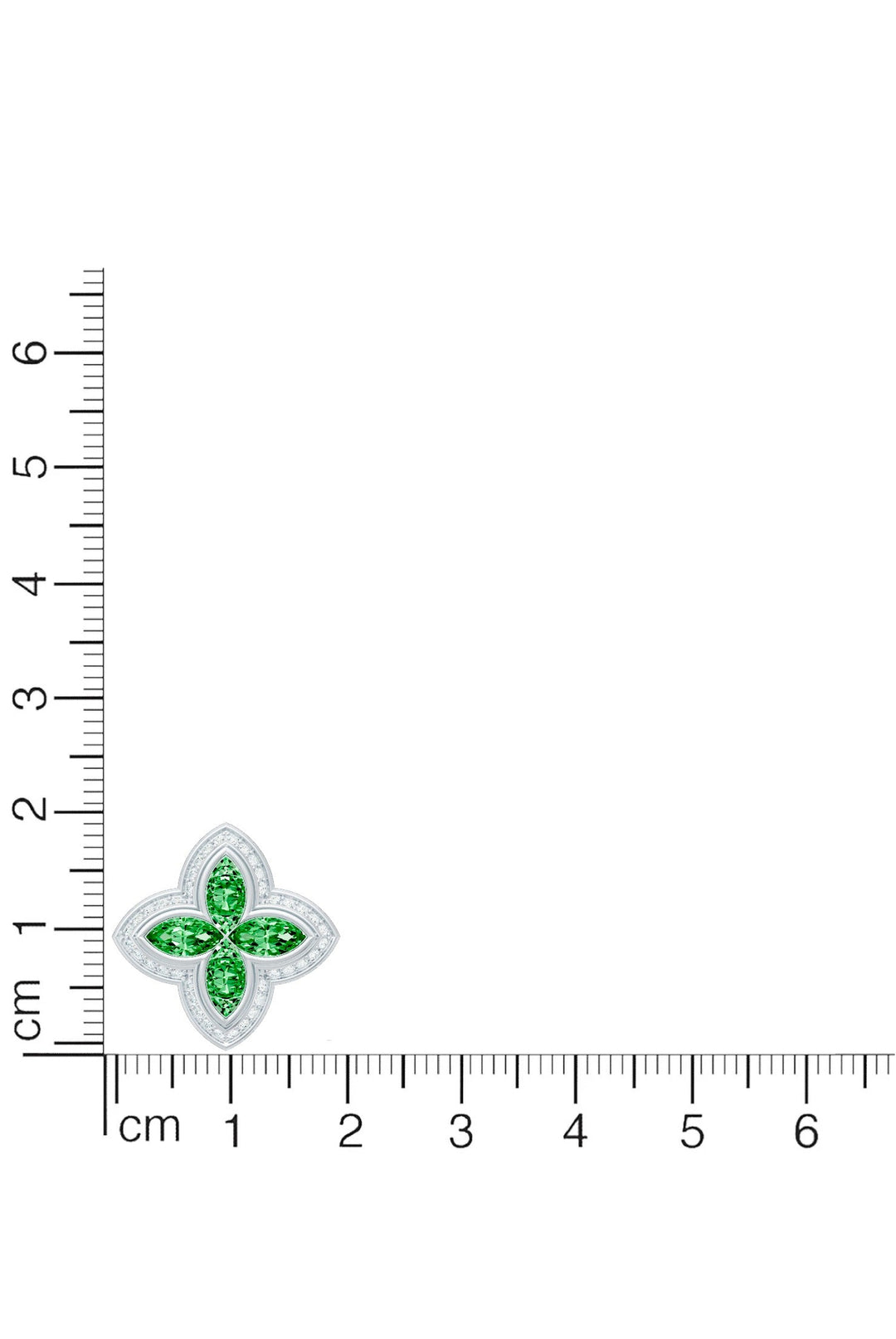 Clover Pendant (Emerald)