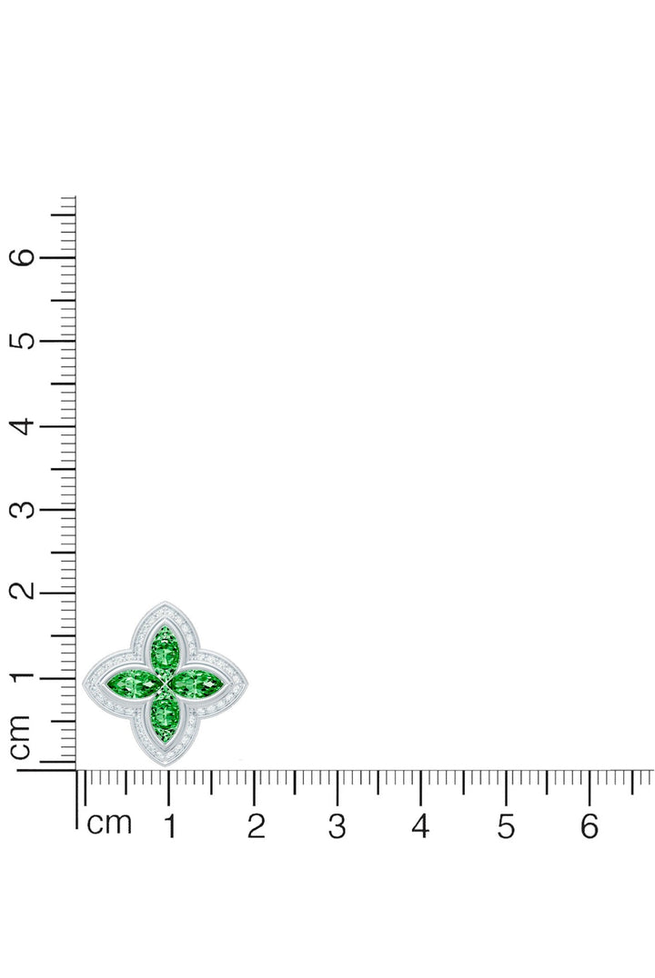 Clover Pendant (Emerald)