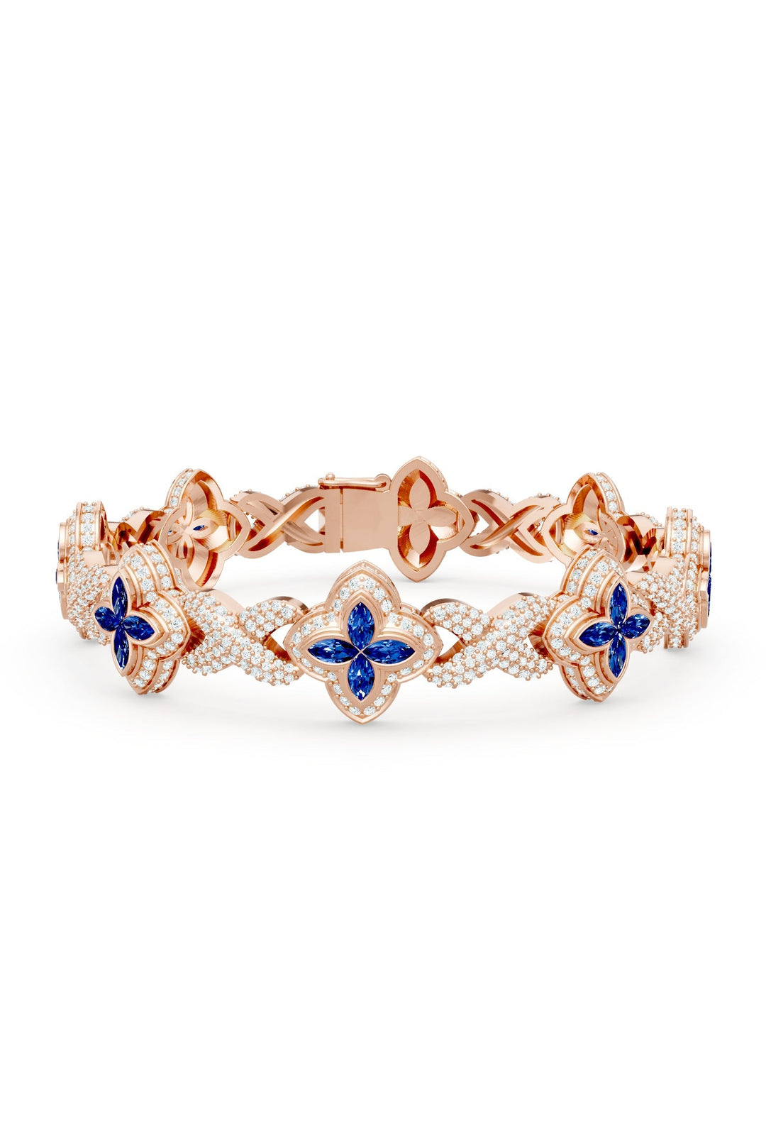 Clover Bracelet (Sapphire)