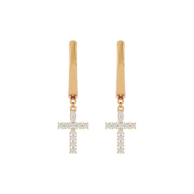 Cross Earrings