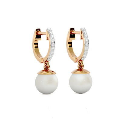 Hanging Pearl Earrings