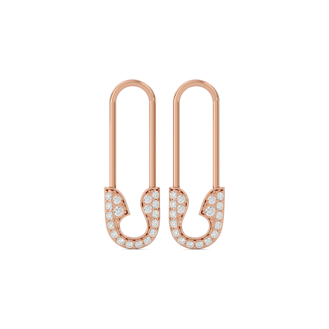 Safety Pin Earrings