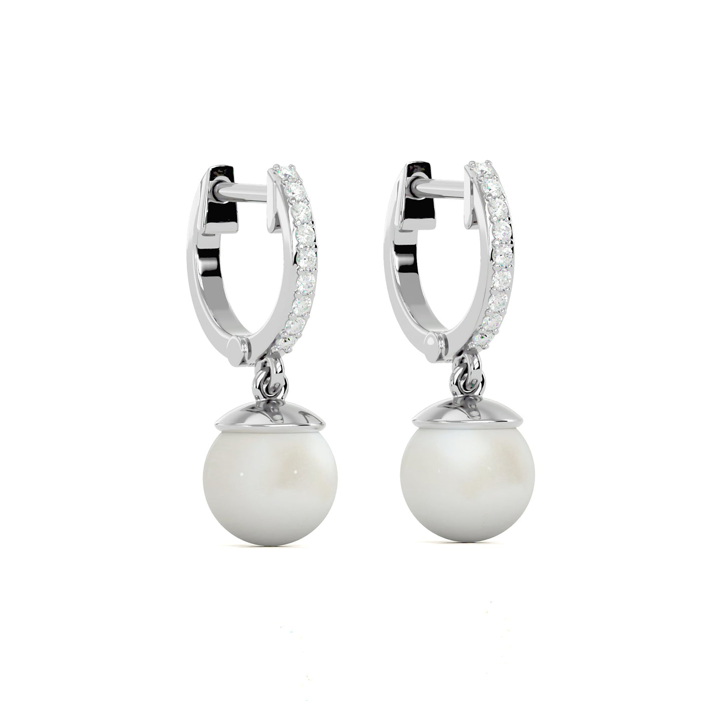 Hanging Pearl Earrings