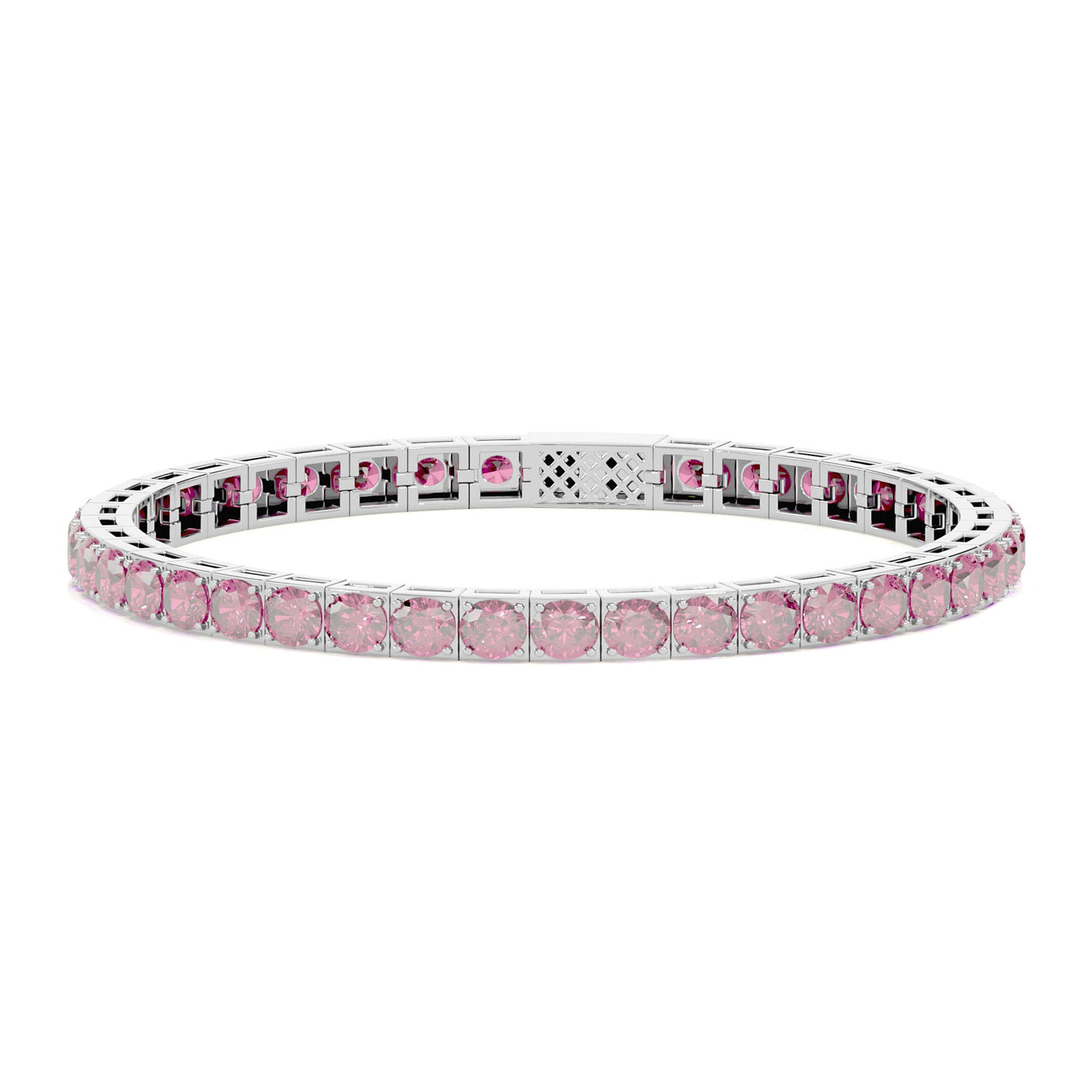 Pink Tennis Bracelet 4mm