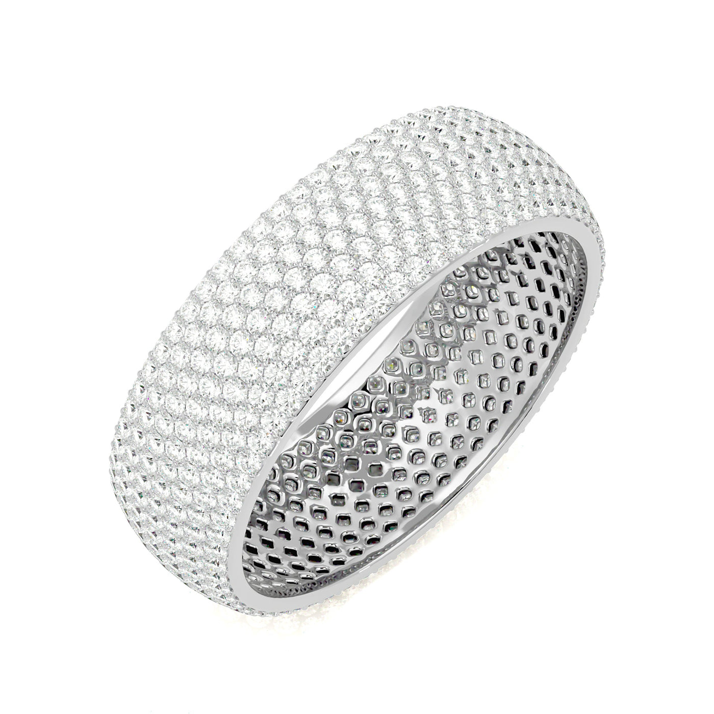 7 Layer Eternity Ring