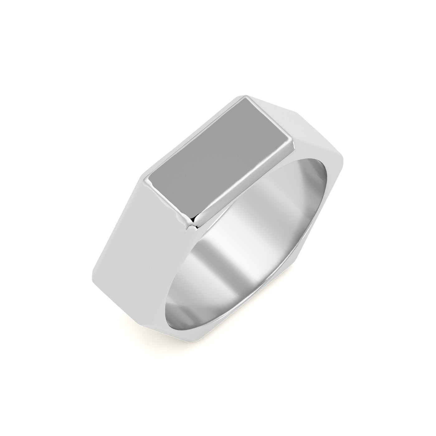 Plain Jane Hexagonal Ring