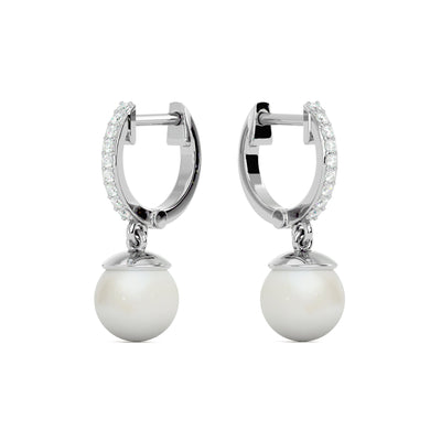 Hanging Pearl Earrings