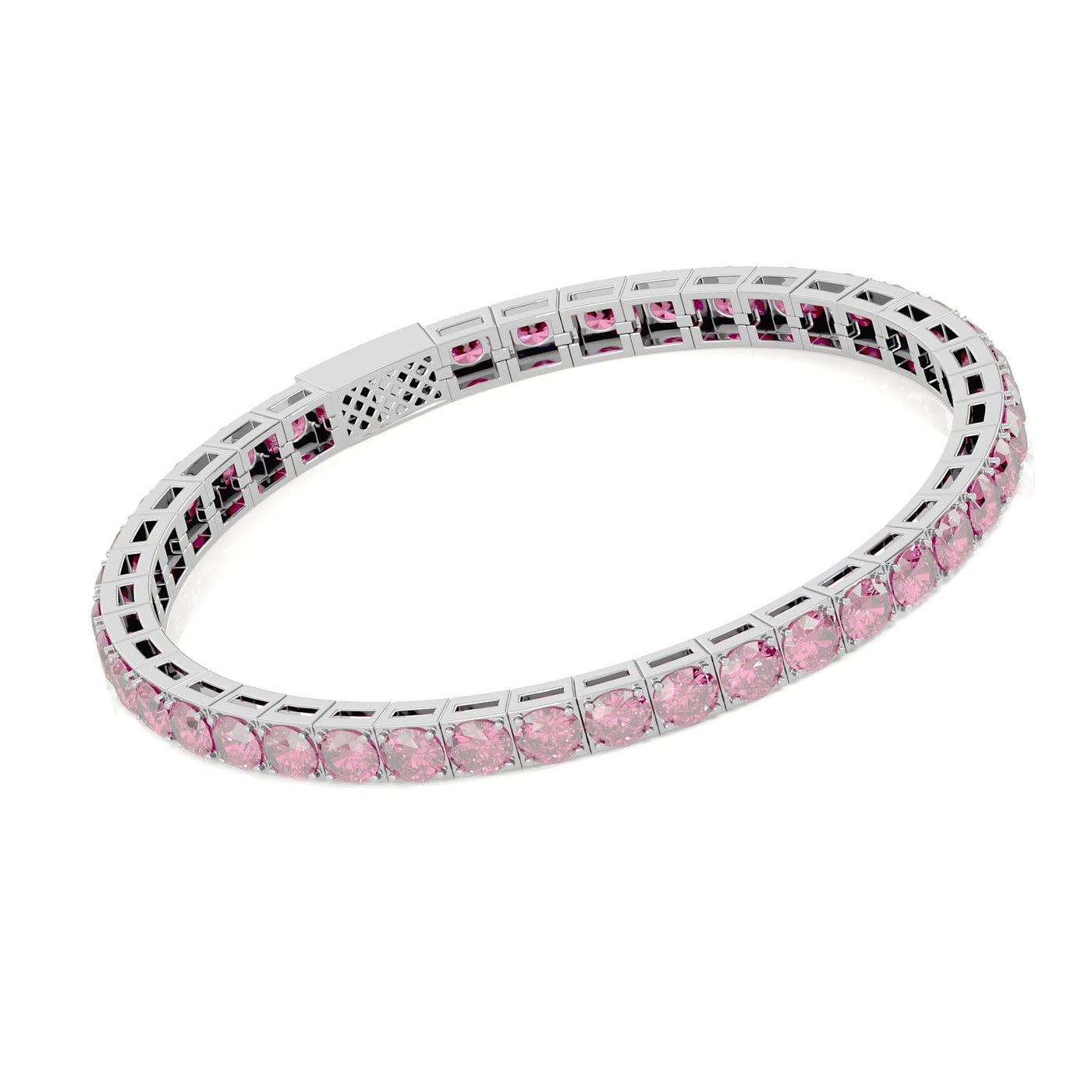 Pink Tennis Bracelet 4mm