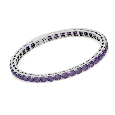 Purple Tennis Bracelet 4mm