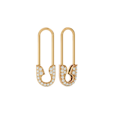 Safety Pin Earrings