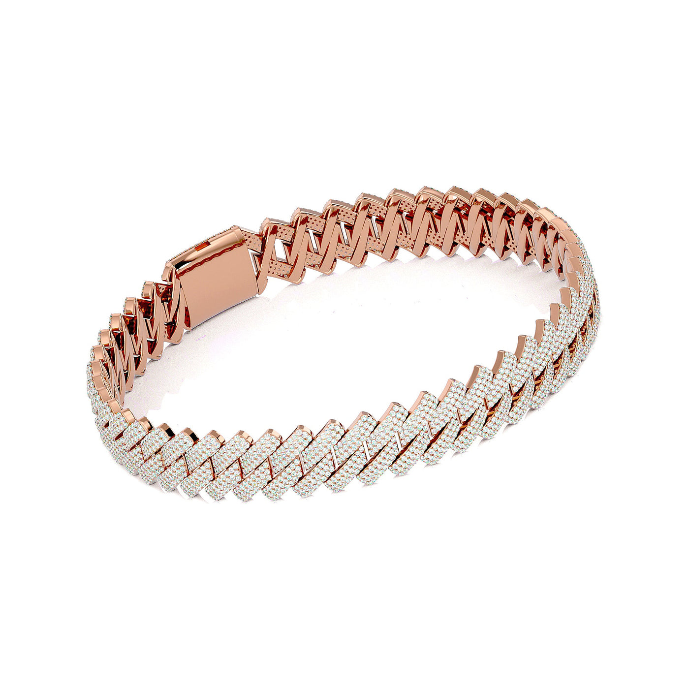 Raised Cuban Bracelet