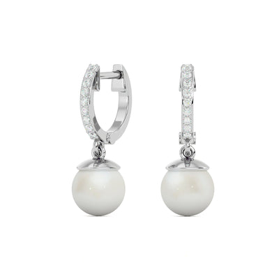 Hanging Pearl Earrings