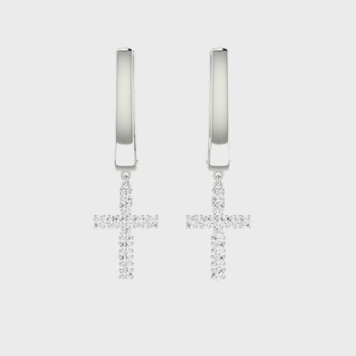 Cross Earrings