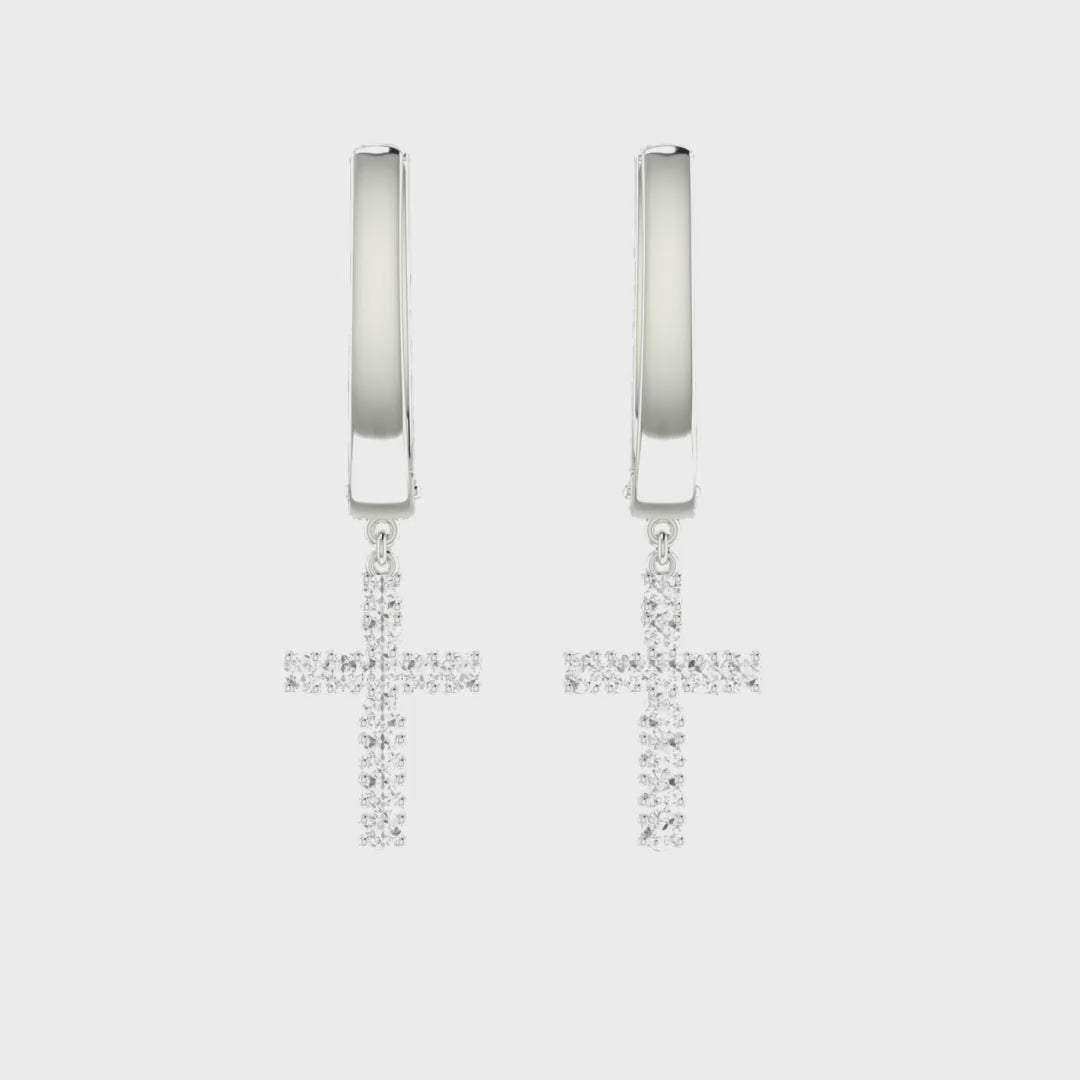 Cross Earrings