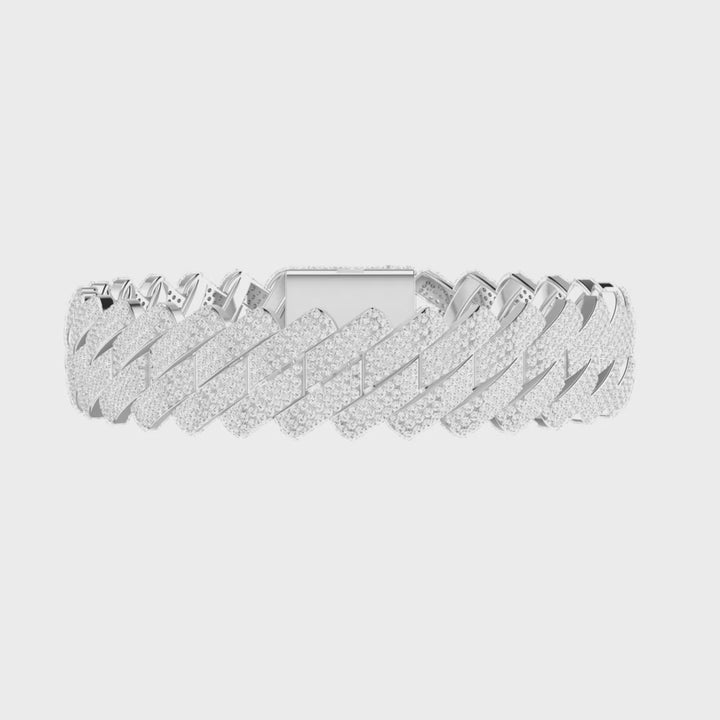 Raised Cuban Bracelet