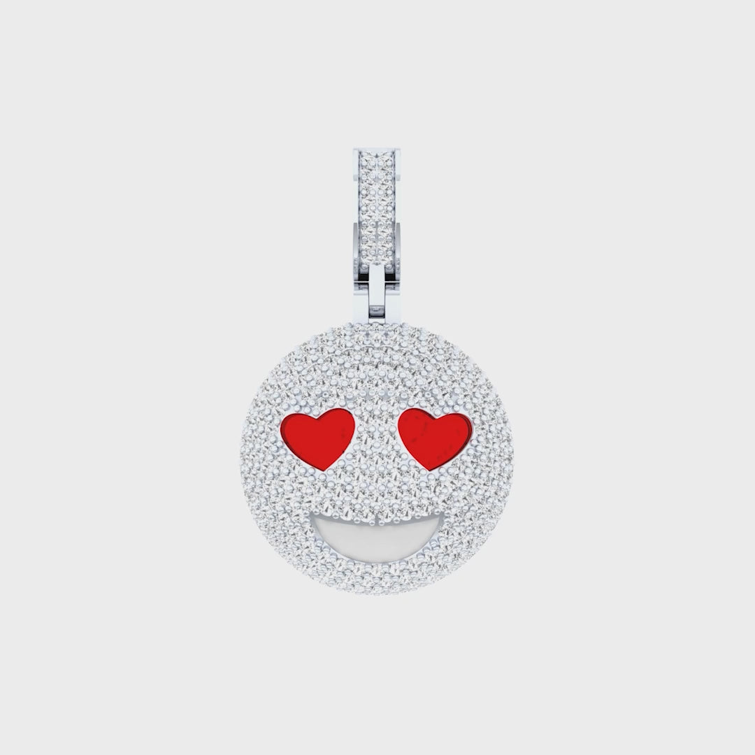 Love Stuck Emoji Pendant