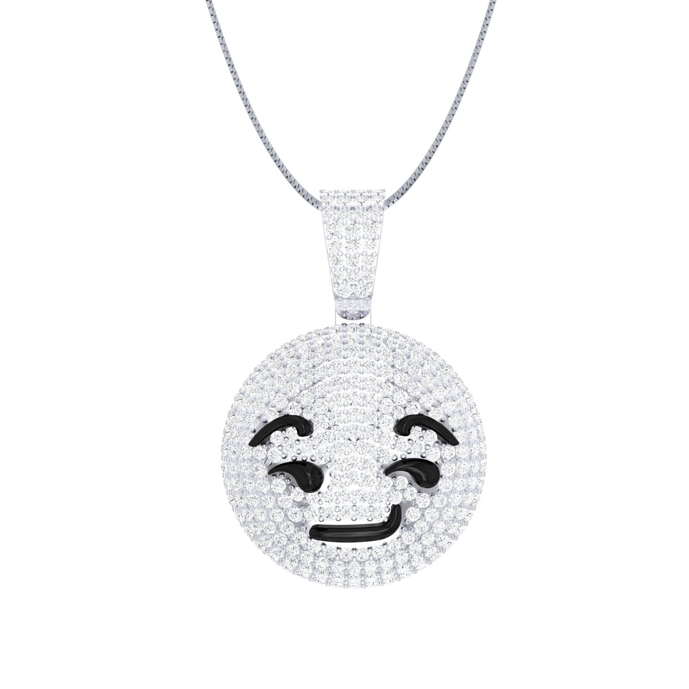 Smirk Emoji Pendant