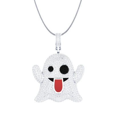 Ghost Emoji Pendant