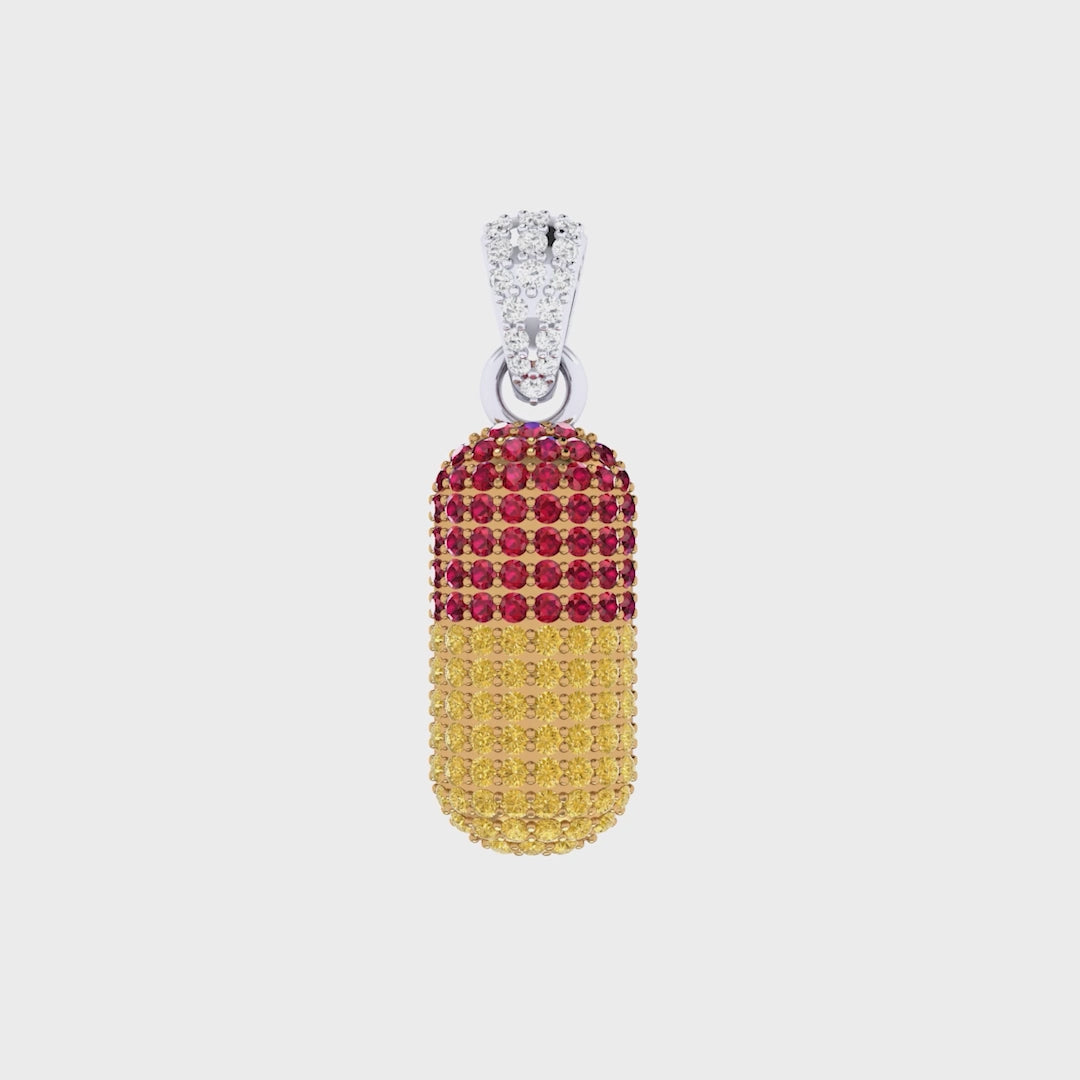 Capsule Emoji Pendant