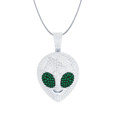 Alien Emoji Pendant - Zillionaireindia