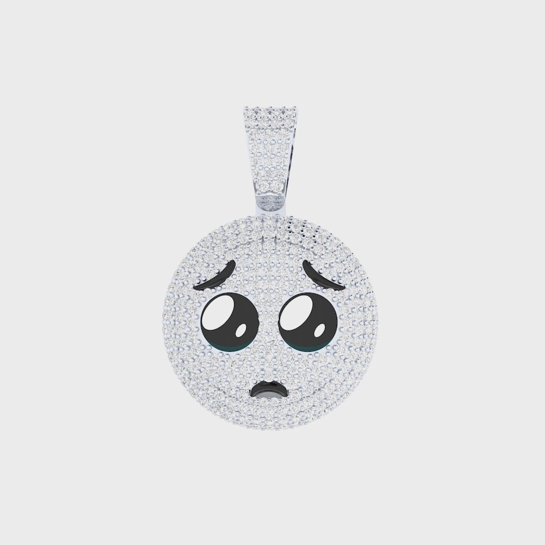 Aww Emoji Pendant