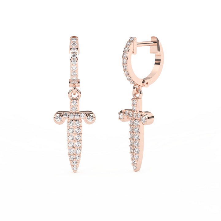 Dagger Earrings - Zillionaireindia