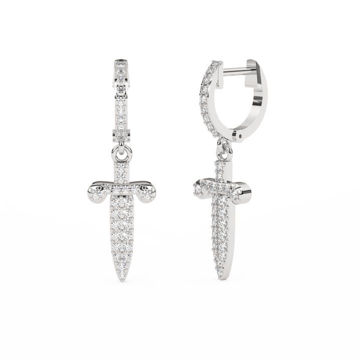 Dagger Earrings - Zillionaireindia