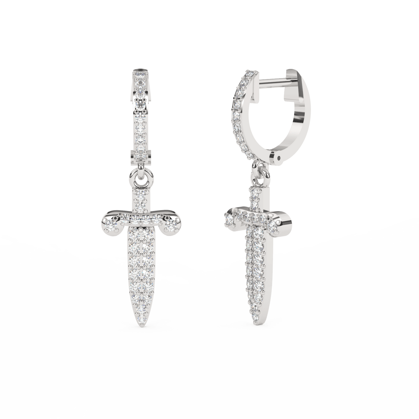 Dagger Earrings - Zillionaireindia