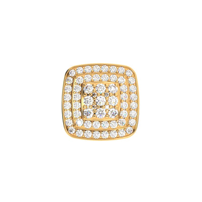 Pave Signet Ring