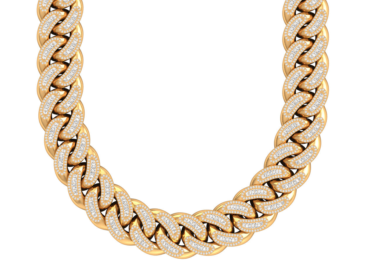 Baguette Cuban Chain